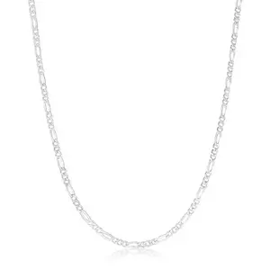 Lánc 925 ezüstből - Figaro minta, csillogó metszett szélek, 2, 7 mm kép