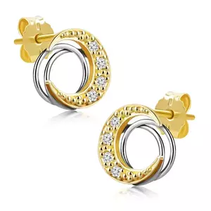 Arany Hold fülbevaló kép