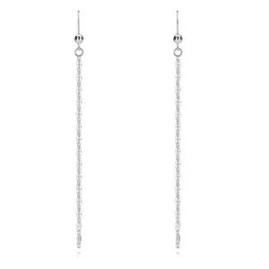 925 ezüst lógós fülbevaló - két típusú lánc, afrikai akasztó kép