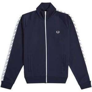 Melegítő kabátok Fred Perry Taped Track Top Jacket Carbon Blue kép