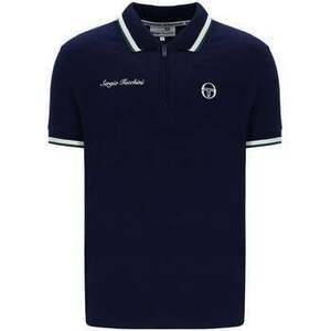 Pólók / Galléros Pólók Sergio Tacchini Nanto Half Zip Polo Shirt Maritime Blue kép
