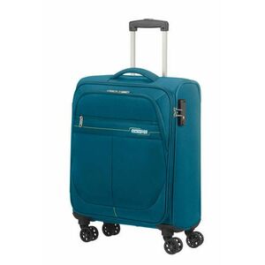 American Tourister Deep Dive Spinner puhafedeles kabin méretű Bőr... kép