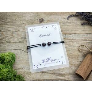 Szeretettel gránát angyal karkötő kép