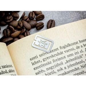 Pagoda oldaljelölő acél könyvjelző kép