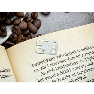 Süni oldaljelölő acél könyvjelző kép