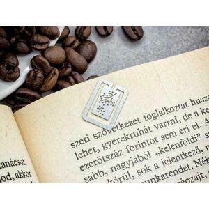 Gyümölcsfa virágzás oldaljelölő acél könyvjelző kép