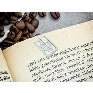 Katica oldaljelölő acél könyvjelző kép