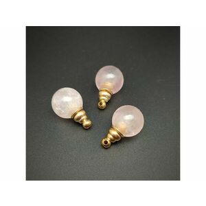 Parfümtartó rózsakvarc golyó 14mm kép