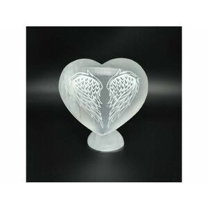 Szelenit szív álló szárny 8-9cm kép