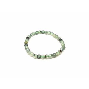 Prehnit golyó karkötő 6mm kép