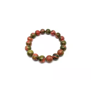 Unakit golyó karkötő 10-11mm kép