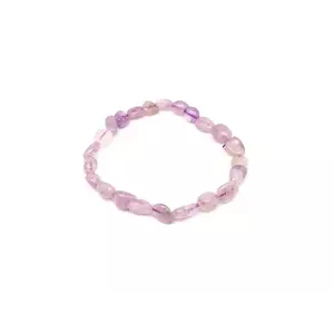 Ametiszt levendula pebble karkötő A 6-10mm kép