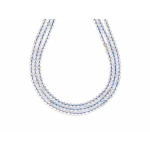 Topáz kék golyó 3mm– ékszerkészítő alapanyag (füzér) kép