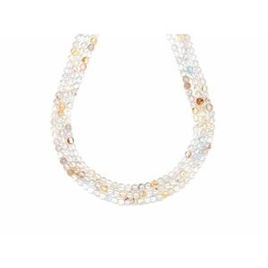 Topáz golyó 3mm– ékszerkészítő alapanyag (füzér) kép