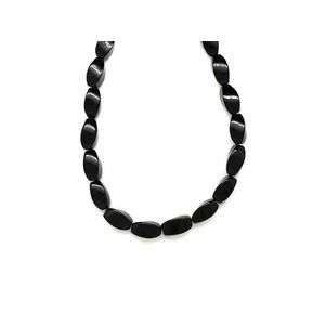 Onix hasáb csavart 12x6mm– ékszerkészítő alapanyag (füzér) kép