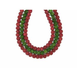 Habkorall golyó 8mm– ékszerkészítő alapanyag (füzér) kép