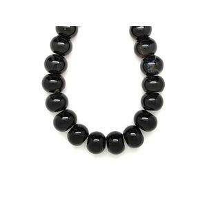 Onix lencse 16x12mm– ékszerkészítő alapanyag (füzér) kép