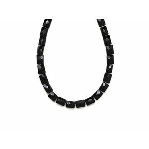 Onix tégla 6x8x5mm– ékszerkészítő alapanyag (füzér) kép