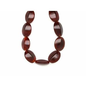 Karneol ovál 23x32mm– ékszerkészítő alapanyag (füzér) kép