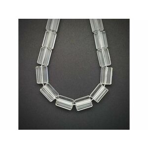 Hegyikristály henger 9x16mm– ékszerkészítő alapanyag (füzér) kép