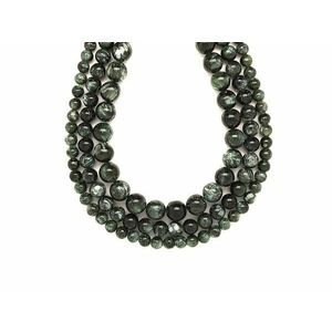 Szerafinit golyó 9-10mm – ékszerkészítő alapanyag (füzér) kép