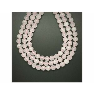 Manganokalcit golyó 7-8mm– ékszerkészítő alapanyag (füzér) kép