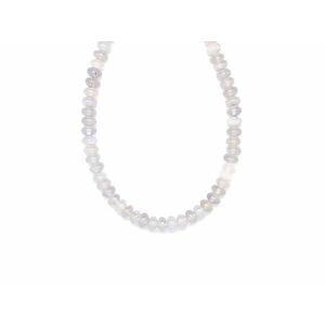 Kalcedon lencse 4-6x2, 5-3mm– ékszerkészítő alapanyag (füzér) kép