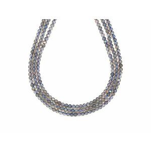 Labradorit golyó 3mm– ékszerkészítő alapanyag (füzér) kép