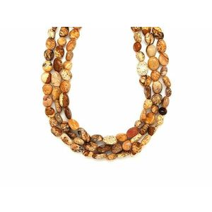 Jáspis kép pebble 7-11mm– ékszerkészítő alapanyag (füzér) kép