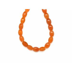 Aventurin barack hatlap hordó 4-8x11mm– ékszerkészítő alapanyag (füzér) kép