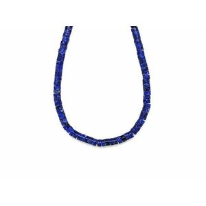 Szodalit utánzat korong 4-5x2-3mm– ékszerkészítő alapanyag (füzér) kép