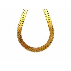 Hematit nyíl arany 8x7mm– ékszerkészítő alapanyag (füzér) kép