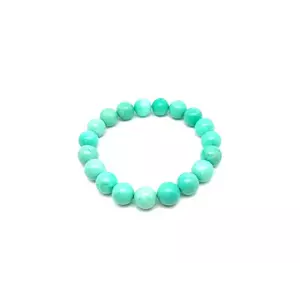 Krizopráz A golyó karkötő 10-11mm kép