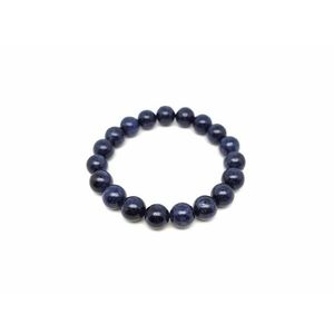 Zafír golyó karkötő 10-11mm kép