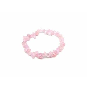 Splitter karkötő Rózsakvarc vaxos kép