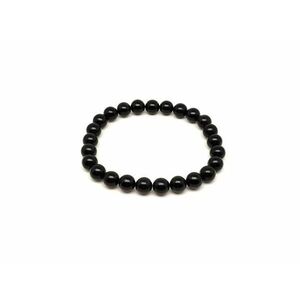 Ónix golyó karkötő 7mm kép
