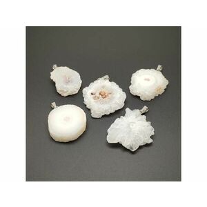 Achát drúza szelet medál 2-3cm kép