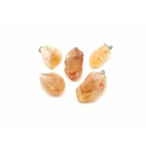 Citrin natúr csúcs medál 1-3cm kép