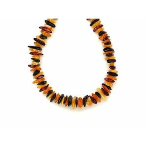 Borostyán vegyes splitter nyaklánc 55cm kép