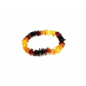 Borostyán splitter multi karkötő kép