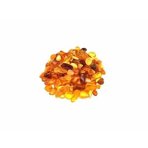 3-5mm Borostyán dobcsiszolat 50g /csomag kép