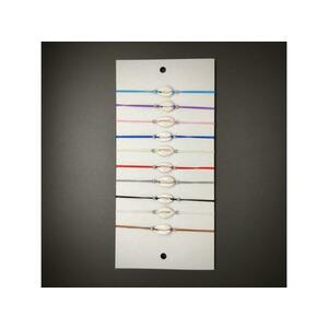 Állítható kagyló cérna karkötő csomag 10db kép