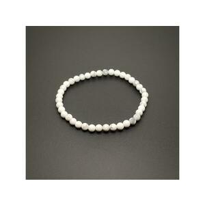 Howlit ásvány karkötő golyós 4mm kép