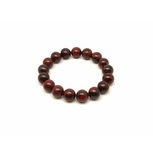 Jáspis breccsa ásvány karkötő golyós 10mm kép