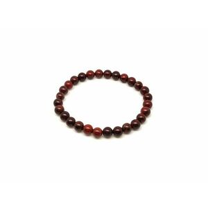 Jáspis breccsa ásvány karkötő golyós 6mm kép