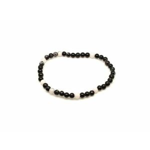 Jáspis zebra ásvány karkötő golyós 4mm kép