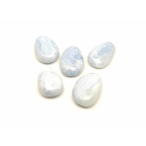 Átfúrt Kalcit kék csepp medál kép