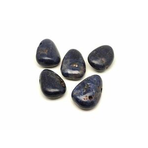 Átfúrt Zafír csepp medál kép