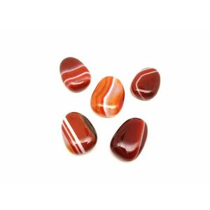 25/30mm Karneol sávos csepp kép