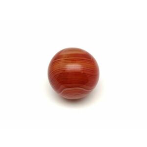 Achát vörös golyó 2, 5-3cm kép